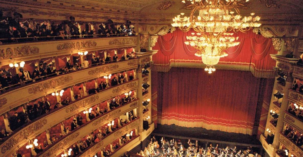 La Scala Theatre & Museum Tour Plus Walking Tour