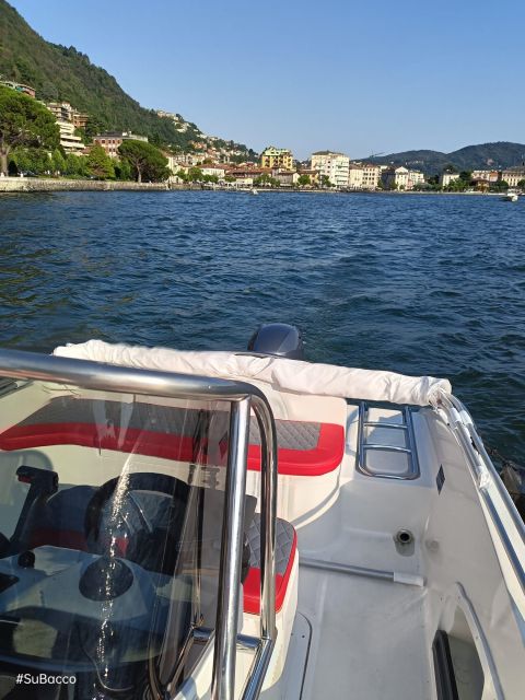 Lake Como: 4-Hour Private Boat Rental