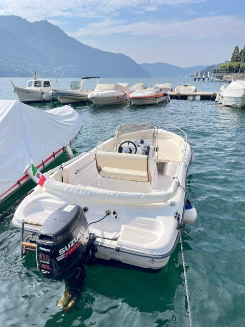 Lake Como: 5-Hour Private Boat Rental