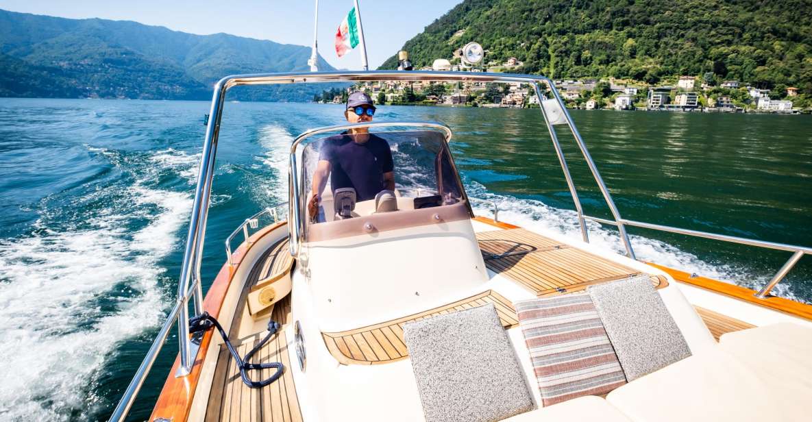 Lake Como: Villas & Gardens SpeedBoat Private Tour - Tour Pricing and Duration