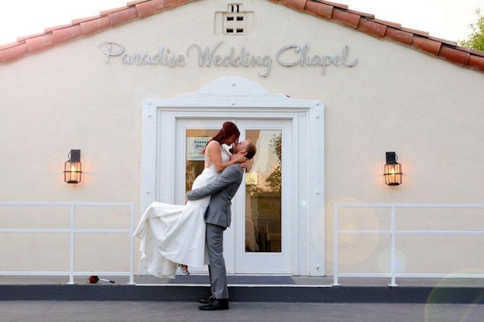 Las Vegas: Paradise Wedding Chapel Quickie Sign & Go Wedding - Package Details