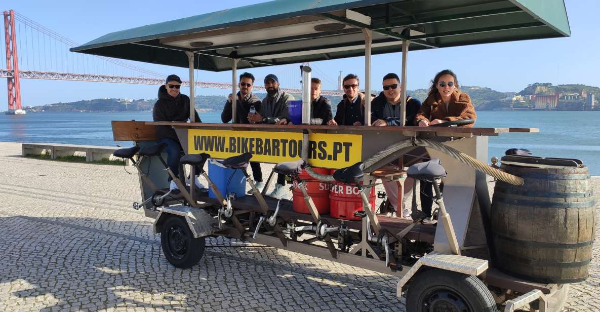 Lisbon: Beer Bike Tour With Sangria and Beer
