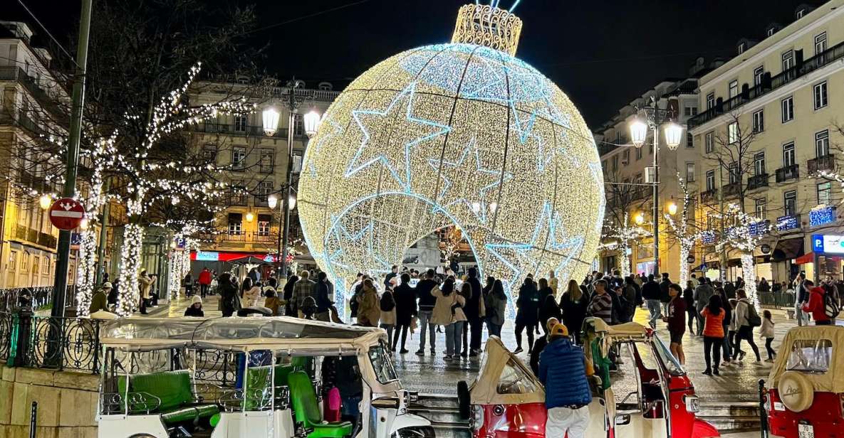 Lisbon: Christmas Lights Tour by Tuk Tuk