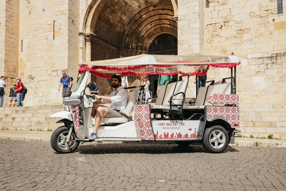 Lisbon: Guided Tuk-Tuk Tour With Hotel Pickup