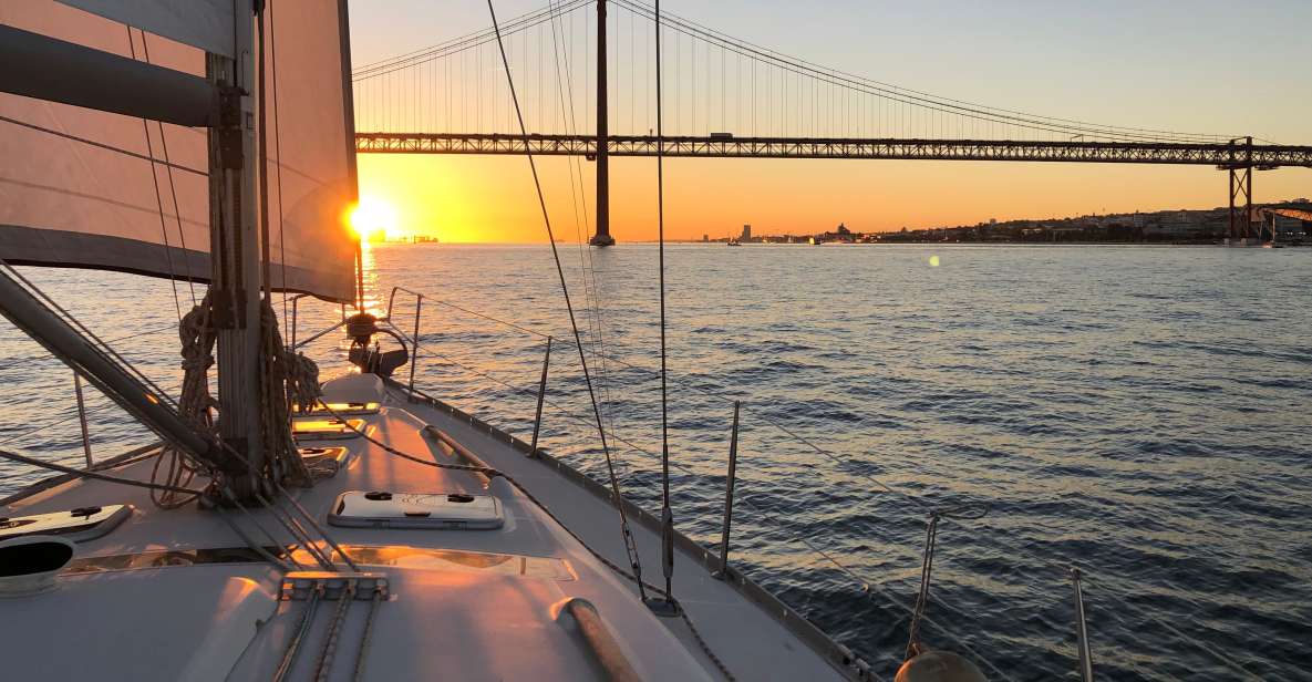 Lisbon: Private Sailing Tour With Locals and Sunset