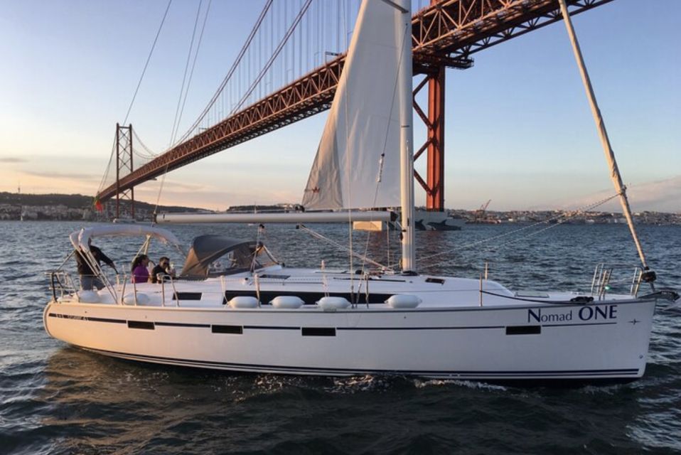 Lisbon Sailboat Ride in Tagus River With Private Transfer