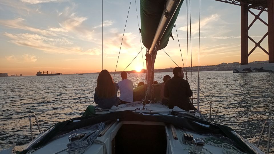 Lisbon: Sunset Cruise on the Tagus River With Welcome Drink