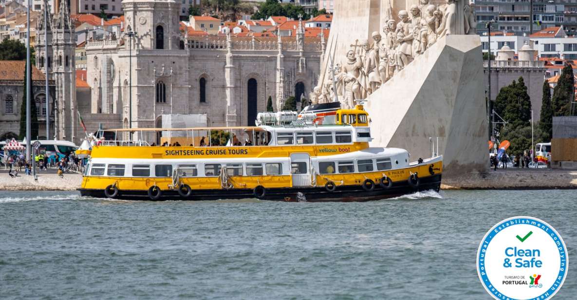 Lisbon: Tagus River Yellow Boat Cruise - Overview of the Cruise