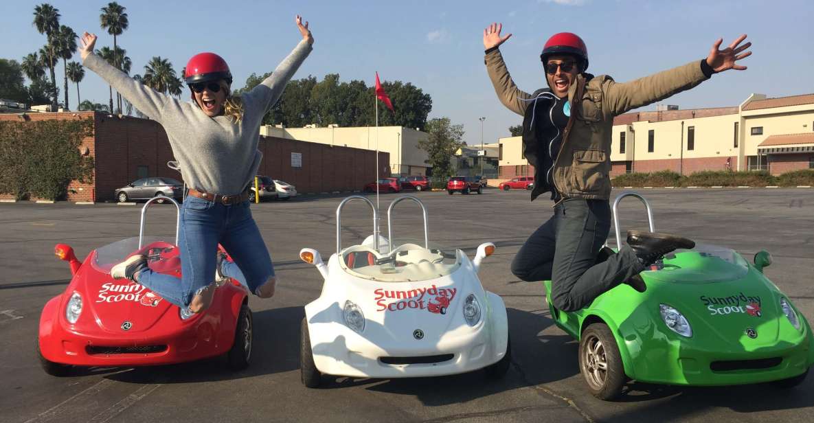 Los Angeles: 1-Hour Mini-Car Guided Adventure Ride YOU Drive - General Information