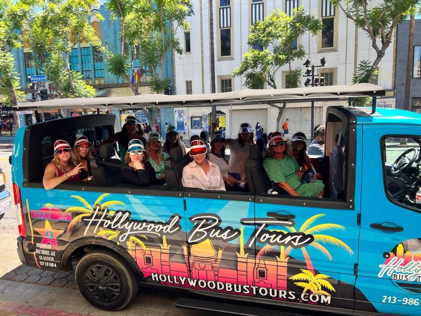 Los Angeles: Celebrity Homes and Hollywood Open-Air Bus Tour - Tour Overview