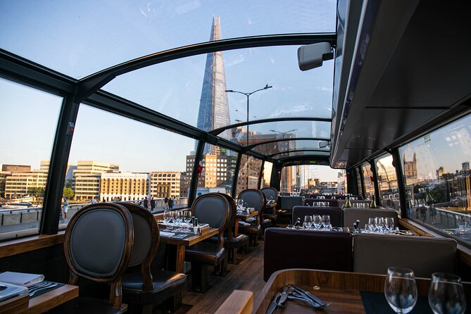 Luxury 6 Course Bus Dining Experience Through London - Tour Overview