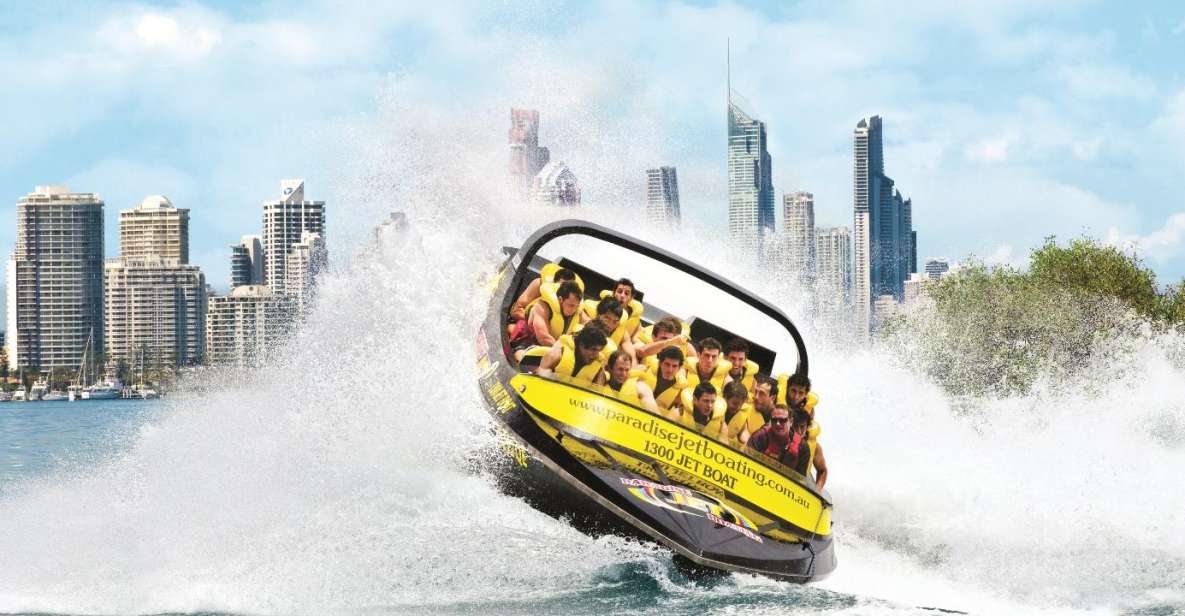 Main Beach: Gold Coast Jet Boating Adventure 55 Minutes