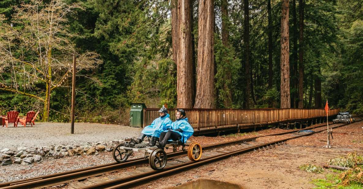 Mendocino County: Pudding Creek Railbikes