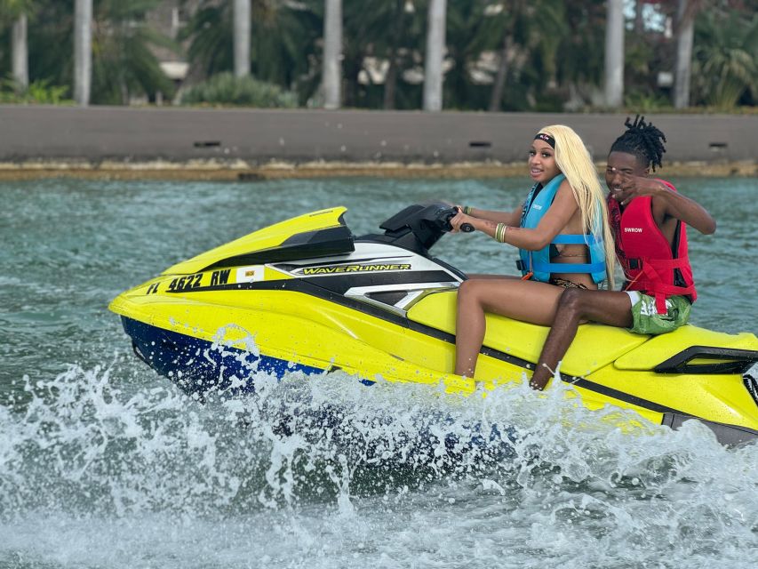 Miami Beach: Jet Ski Rental Miami Beach & Boat Ride