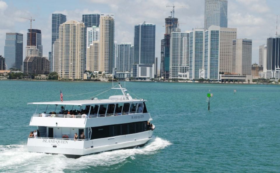 Miami: Biscayne Bay Sightseeing Boat Tour