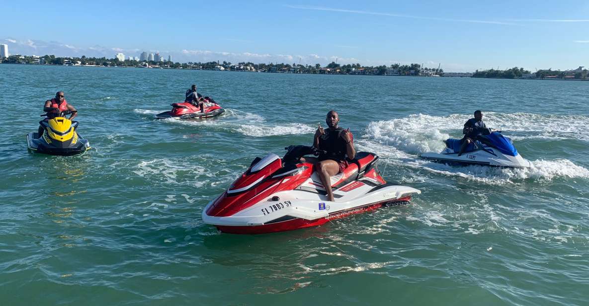 Miami: Jet Ski Rental With Instructor and Tutorial