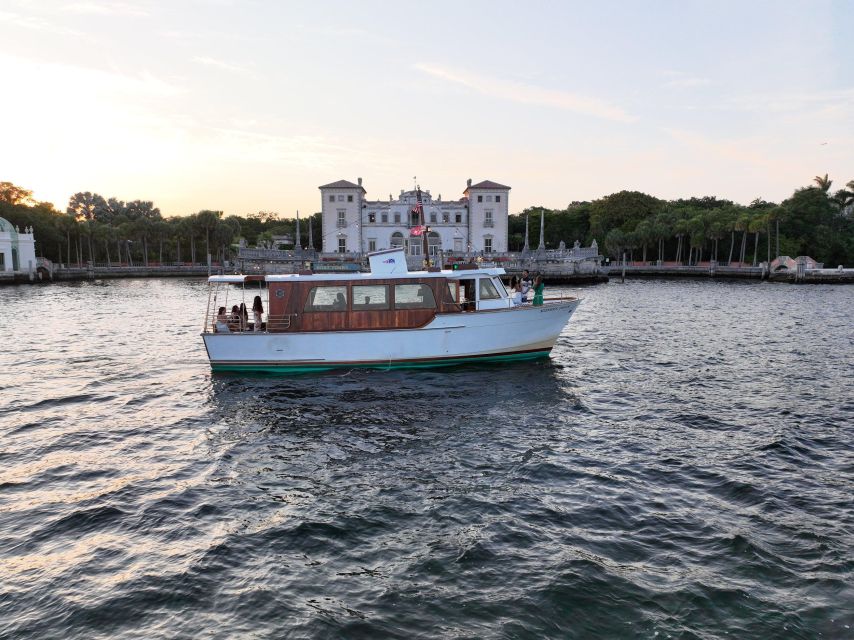 Miami: Vizcaya Sunset Cruise