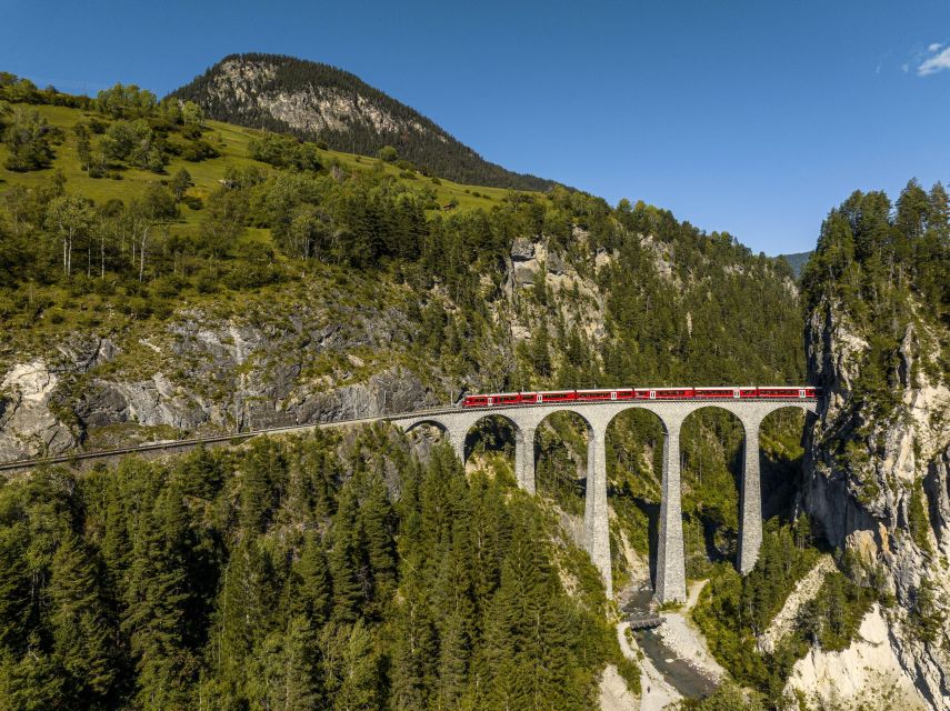 Milan: Bernina and Glacier Train Tickets & St. Moritz Tour