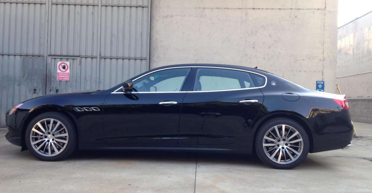 MILAN - ORIO AL SERIO BGY Airport Transfer Luxury: MASERATI