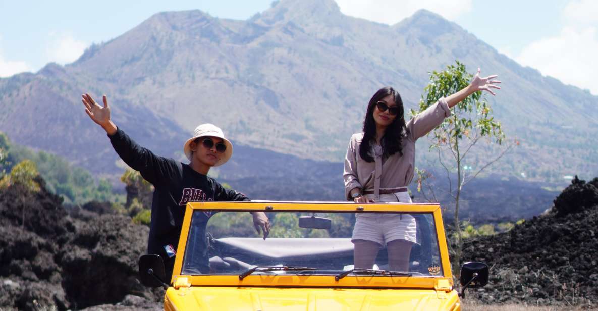 Mount Batur: Adventurous Black Lava Tour With VW Thing