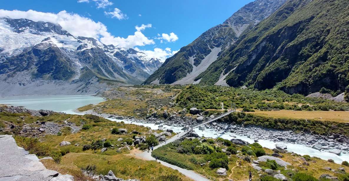 Mt Cook Tour: Finish at Dunedin, Christchurch or Queenstown