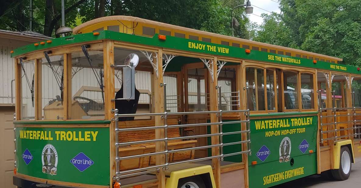 Multnomah Falls: Waterfall Corridor Hop-On Hop-Off Trolley - Tour Overview