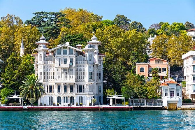 Must – See Bosphorus Stops 1 +2 (Europe + Asia) - Cruise Along Golden Horn and Bosphorus