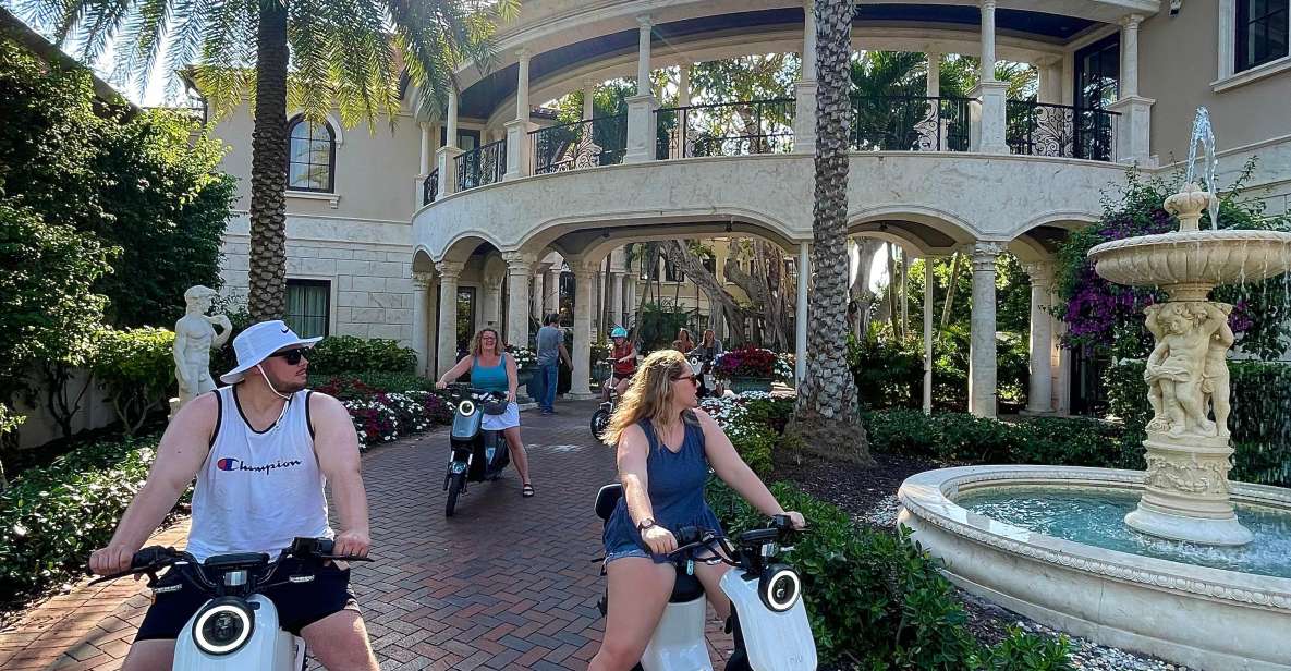 Naples Florida: Downtown Electric Moped Tour