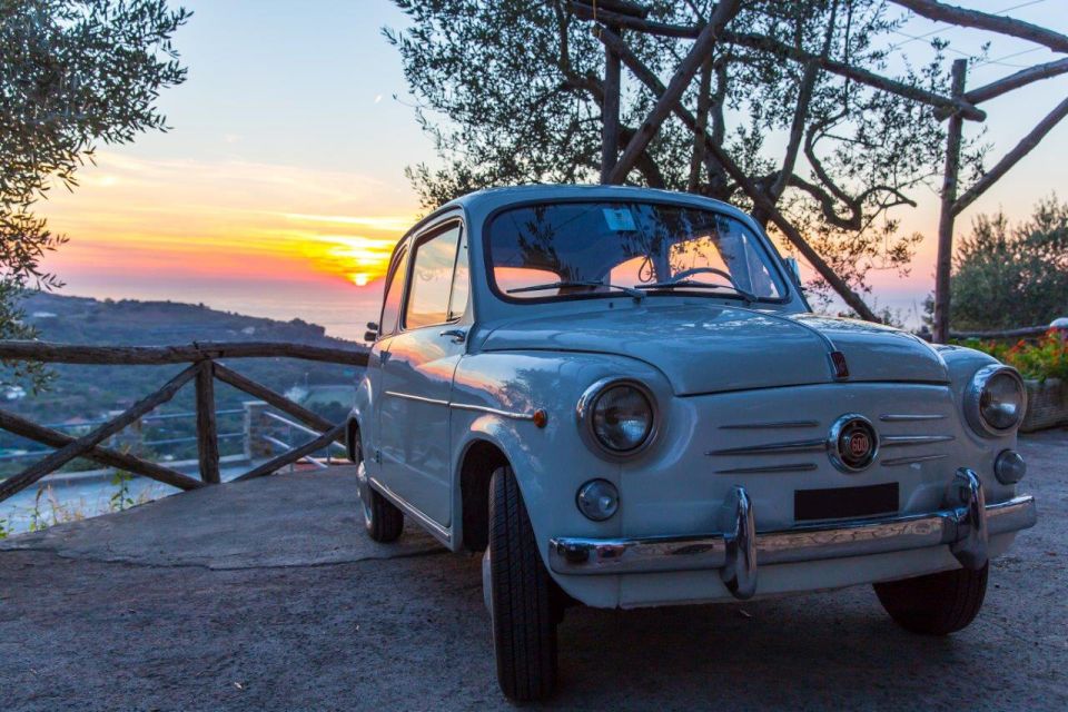 Naples Half-Day Private Tour by Vintage Fiat 500 or 600