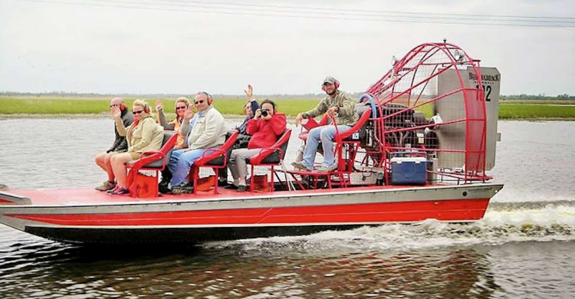 New Orleans: 10 Passenger Airboat Swamp Tour