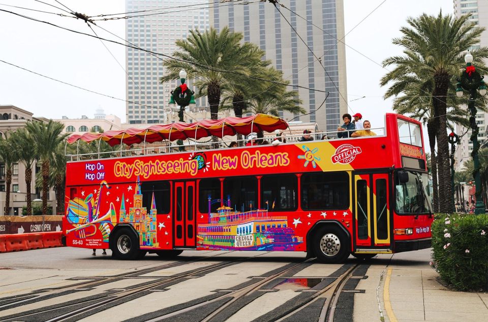 New Orleans: 2 & 3 Days Hop-On Hop-Off Bus With Walking Tour