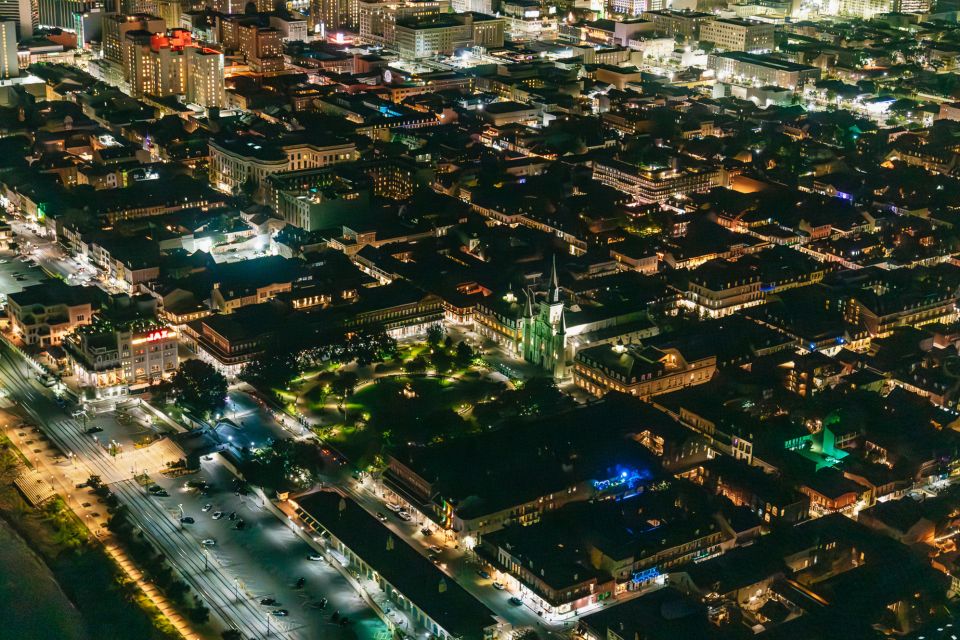 New Orleans: City Lights Helicopter Night Tour