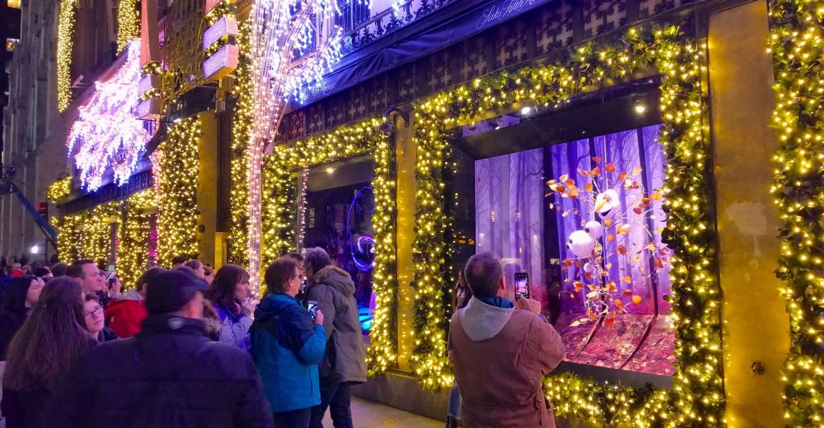 New York City: Holiday Lights Extravaganza Walking Tour