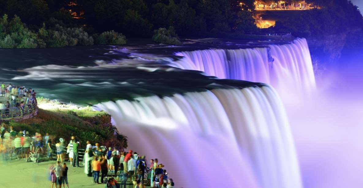 Niagara Falls: Day & Night Tour With Boat Ride and Dinner