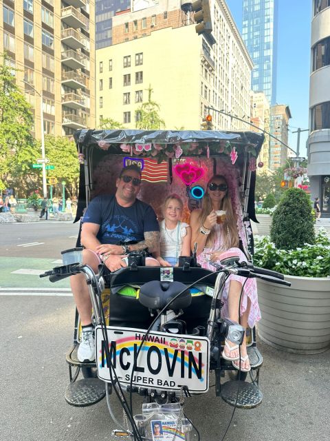 NYC Pedicab Tour: Central Park, Rockefeller, Times Square - Tour Details