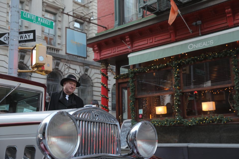 NYC: Speakeasies of Manhattan Tour in a Classic Car - Starting Location and Itinerary