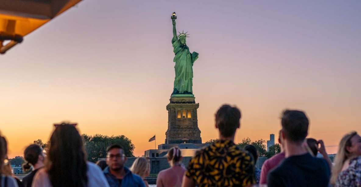 NYC: Statue of Liberty Sunset Cruise Skip-the-Line Ticket