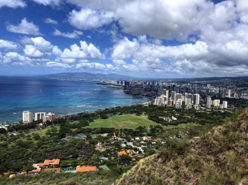 Oahu: Diamond Head Crater Trailhead Transfer & Entry Fee