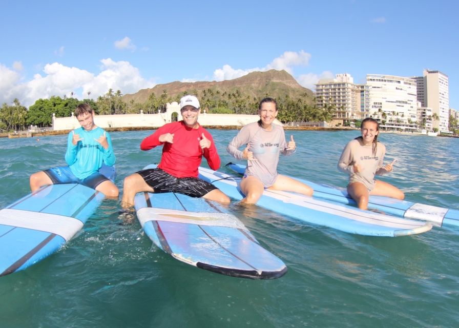 Oahu: Waikiki 2-Hour Beginner Group Surf Lesson