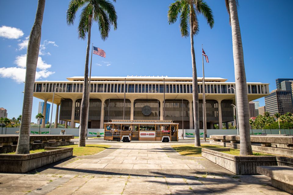 Oahu: Waikiki Trolley Hop-on Hop-off All-Line Pass