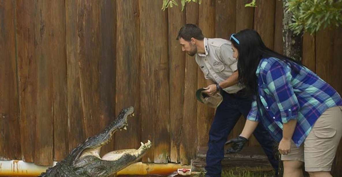 Orlando: Gatorland Interactive Tour With Animal Trainer