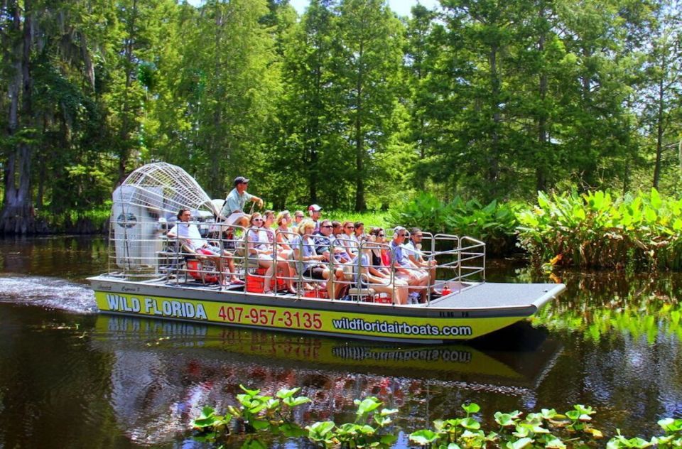 Orlando: Wild Florida Airboat Ride With Transport & Lunch