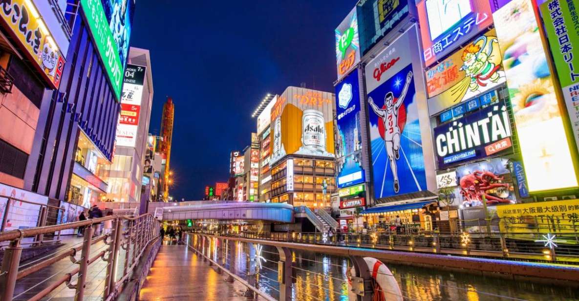 Osaka Nightlife Adventure: Bar Hopping and More - Iconic Glico Sign Tour