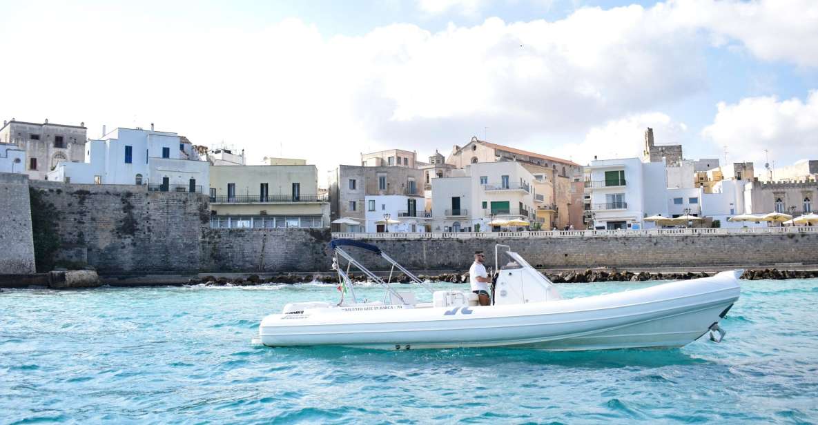 Otranto: 2-Hour Tours in a Rubber Boat to Visit the North Coast