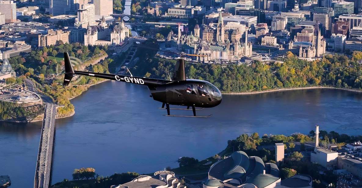 Ottawa: Helicopter Ride With Live Commentary