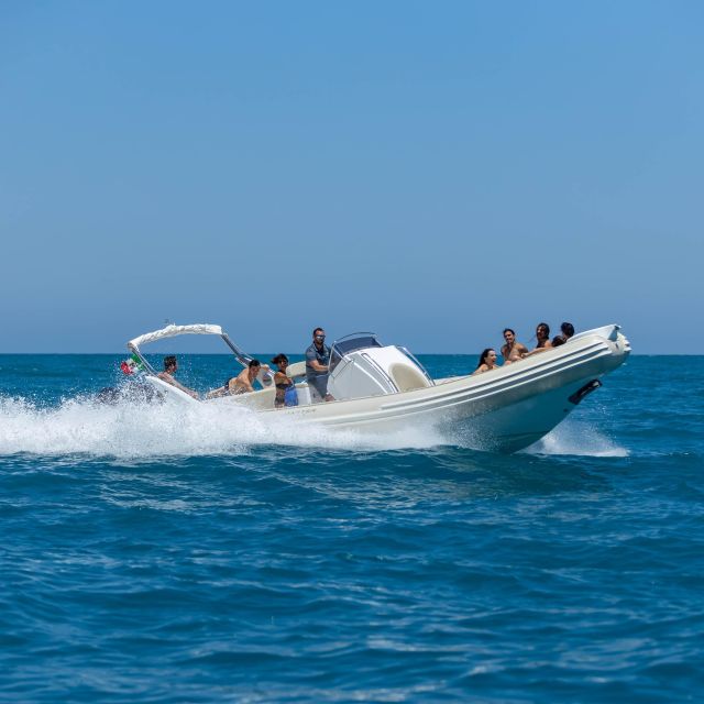 Palermo: Mondello Beach and Caves Boat Tour