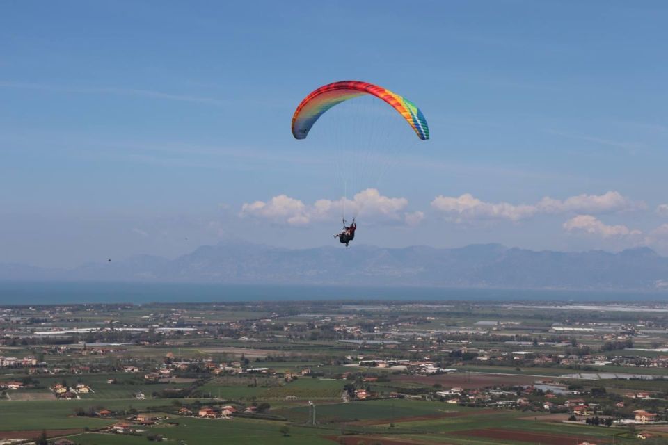 Paragliding Flight in Paestum