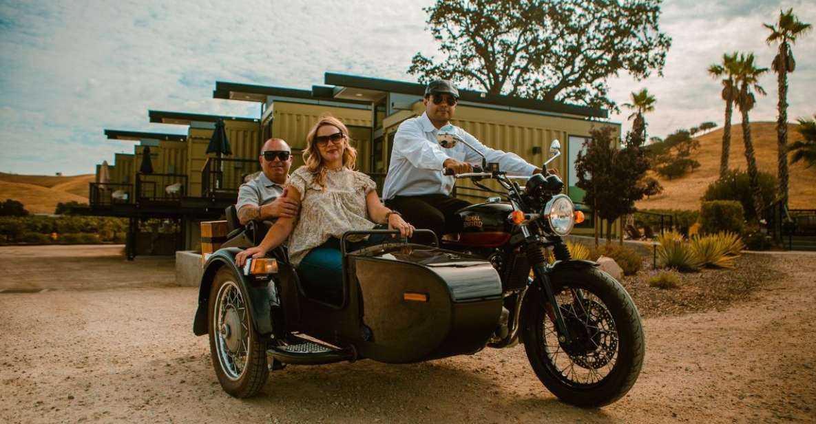 Paso Robles: Wine Country Sightseeing Tour by Sidecar