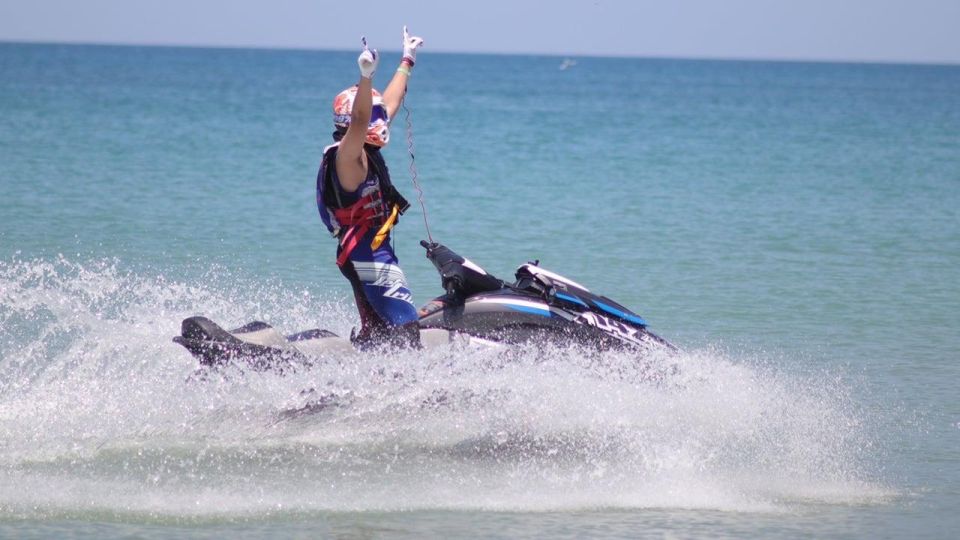 Patong Beach: Have Fun Riding A Jet Ski At Patong Beach.