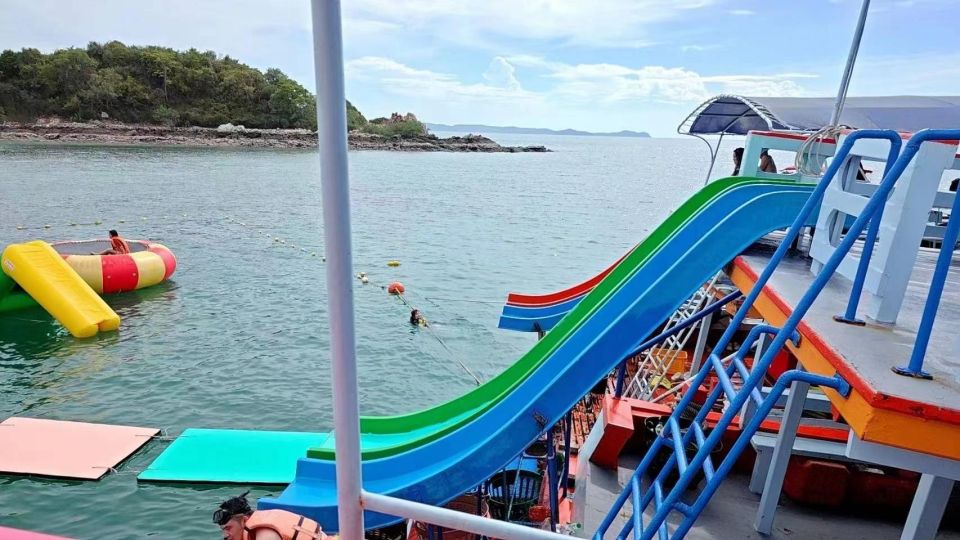 Pattaya Island One Day TourFast Boat to Pattaya Island | Includes Seafood Lunch on the Island | Optional Purchase of Seven Deluxe Facilities